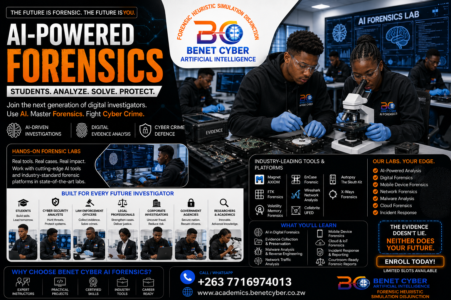 Benet Cyber - Artificial Intelligence and Forensics Training
